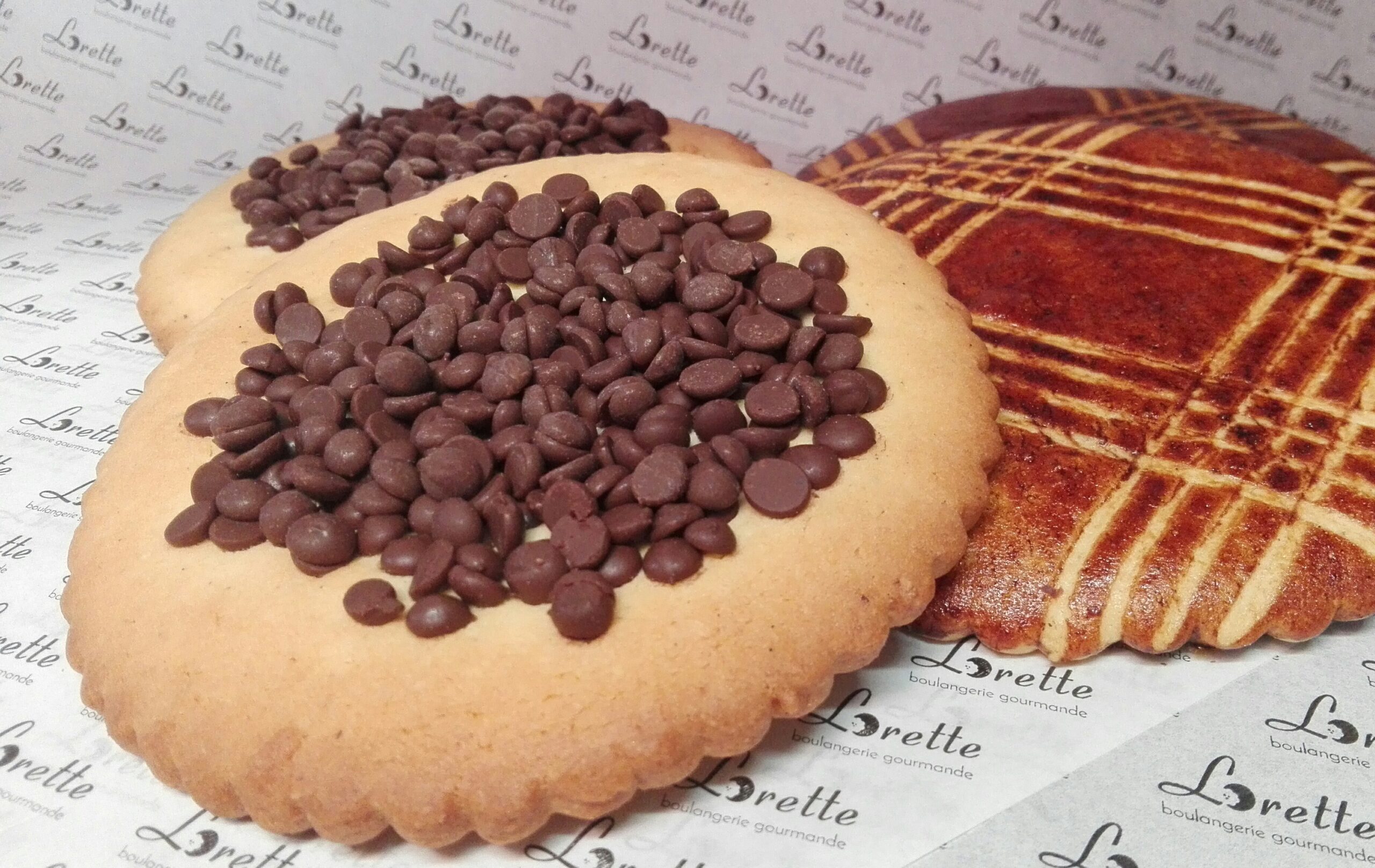 Gros biscuits sablés de Lorette