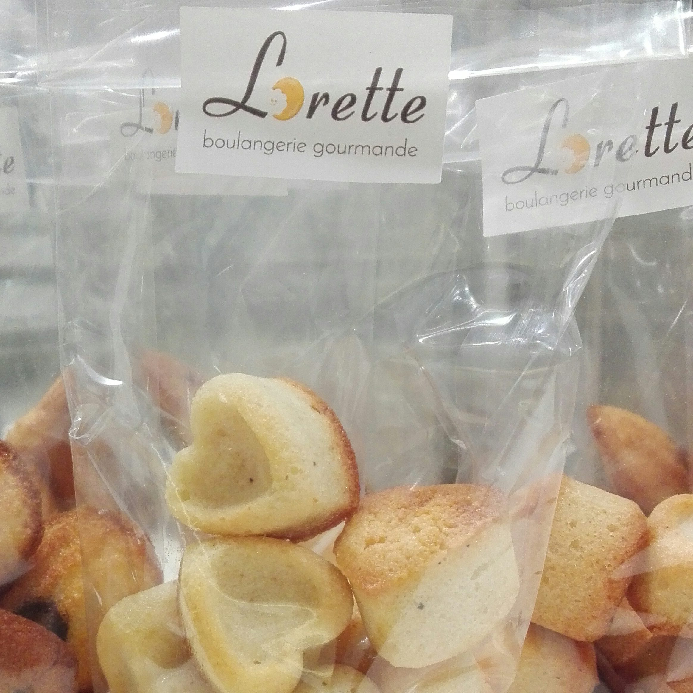 Mini financiers coeurs de Lorette