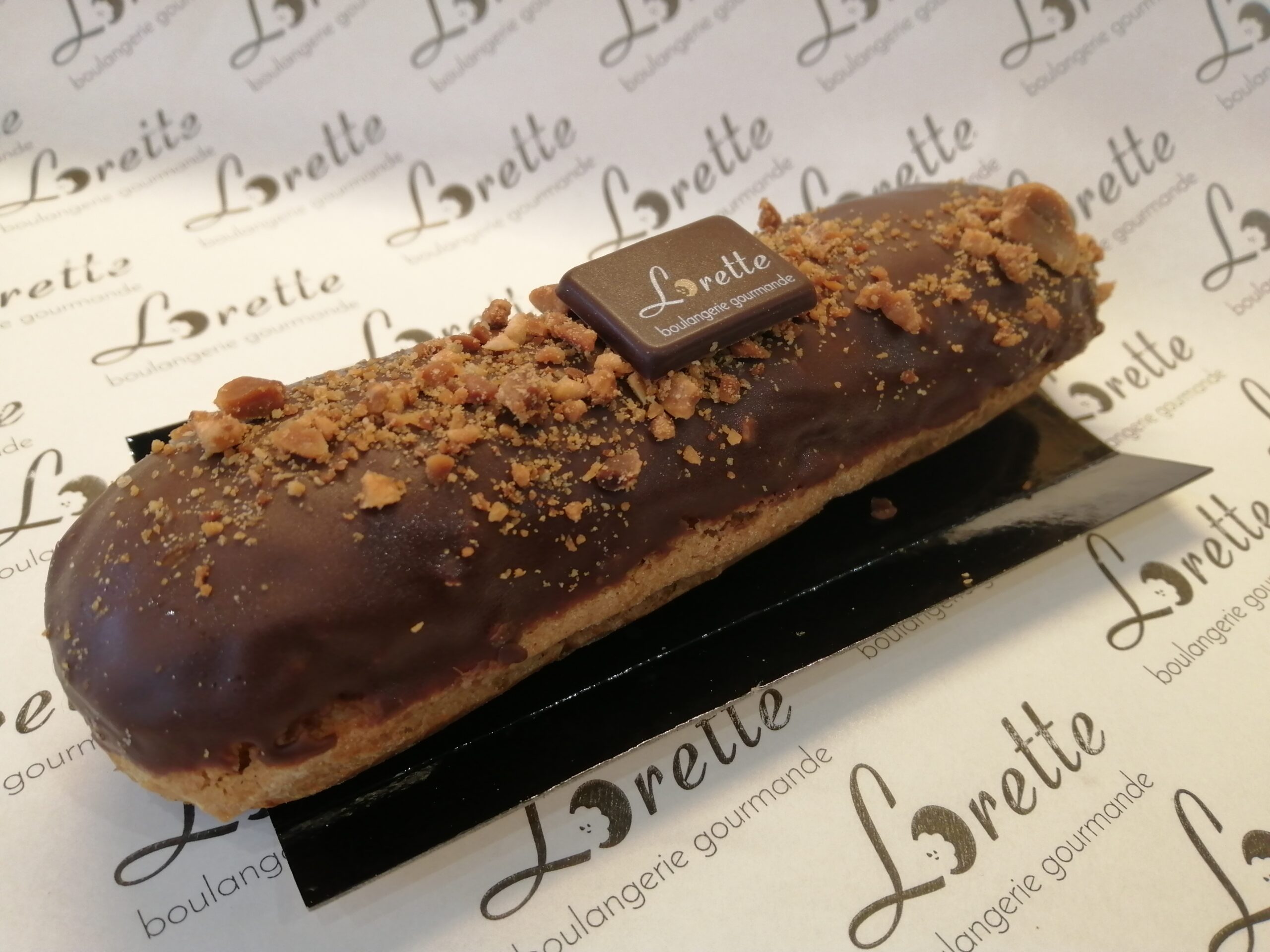 Eclair du mois : cacahuète chocolat