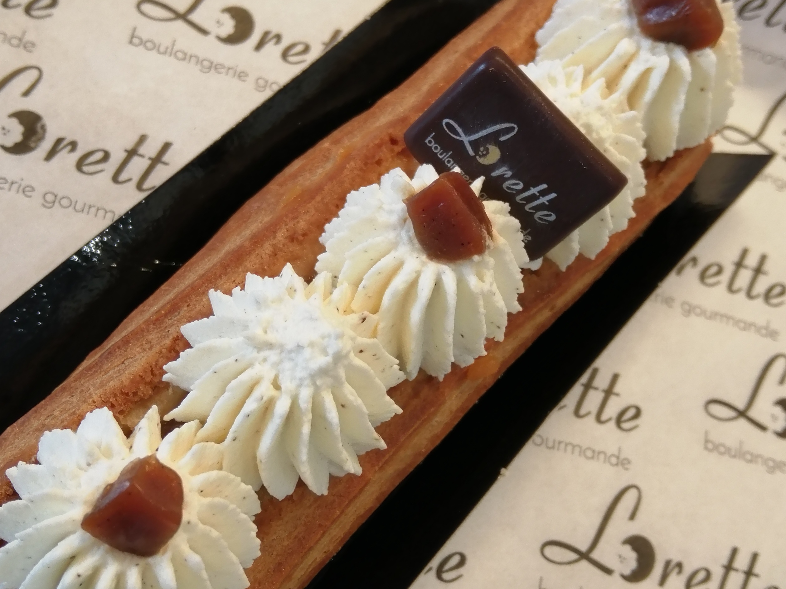 Eclair d’automne façon tatin
