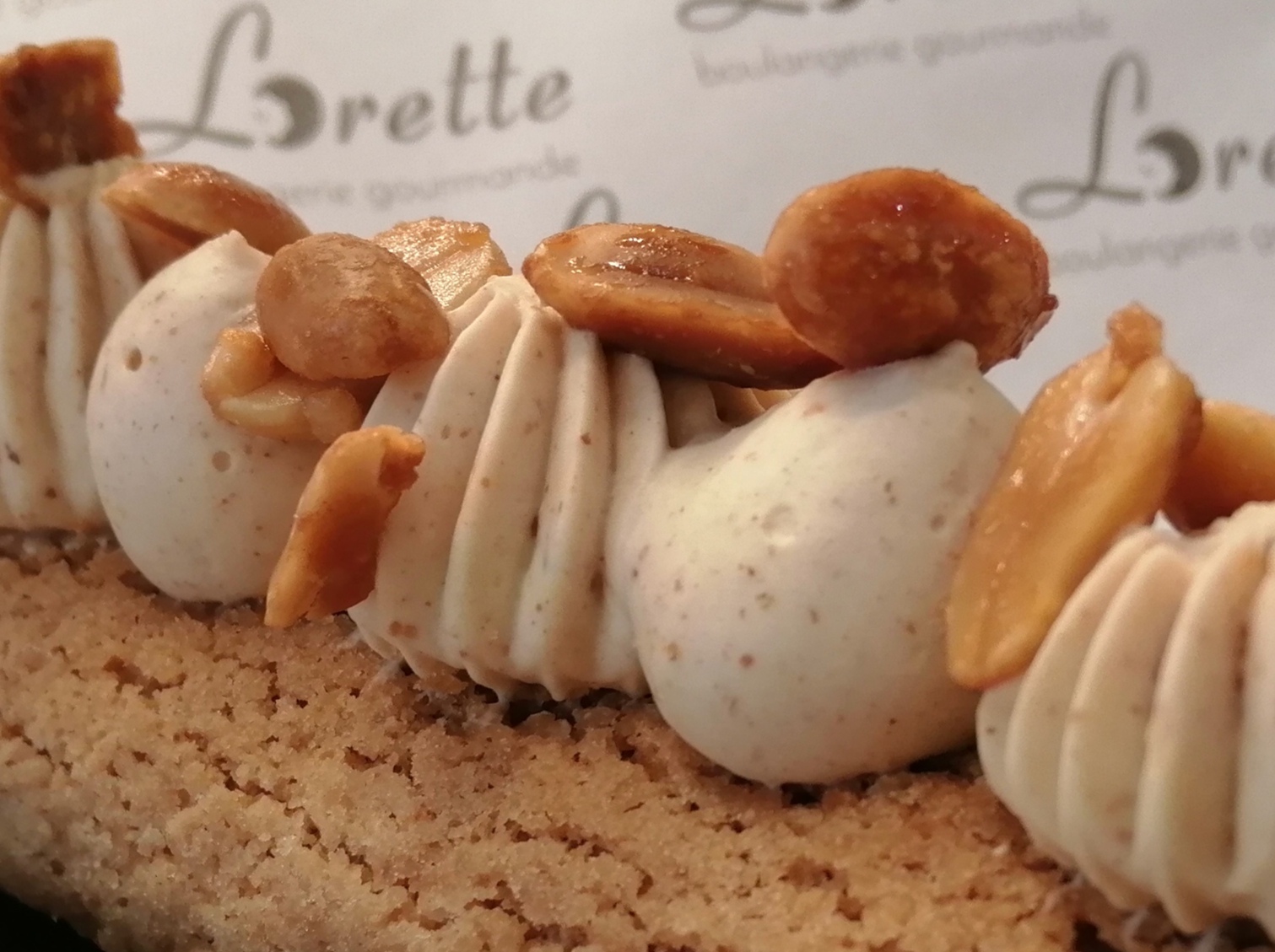 Eclair cacahuètes
