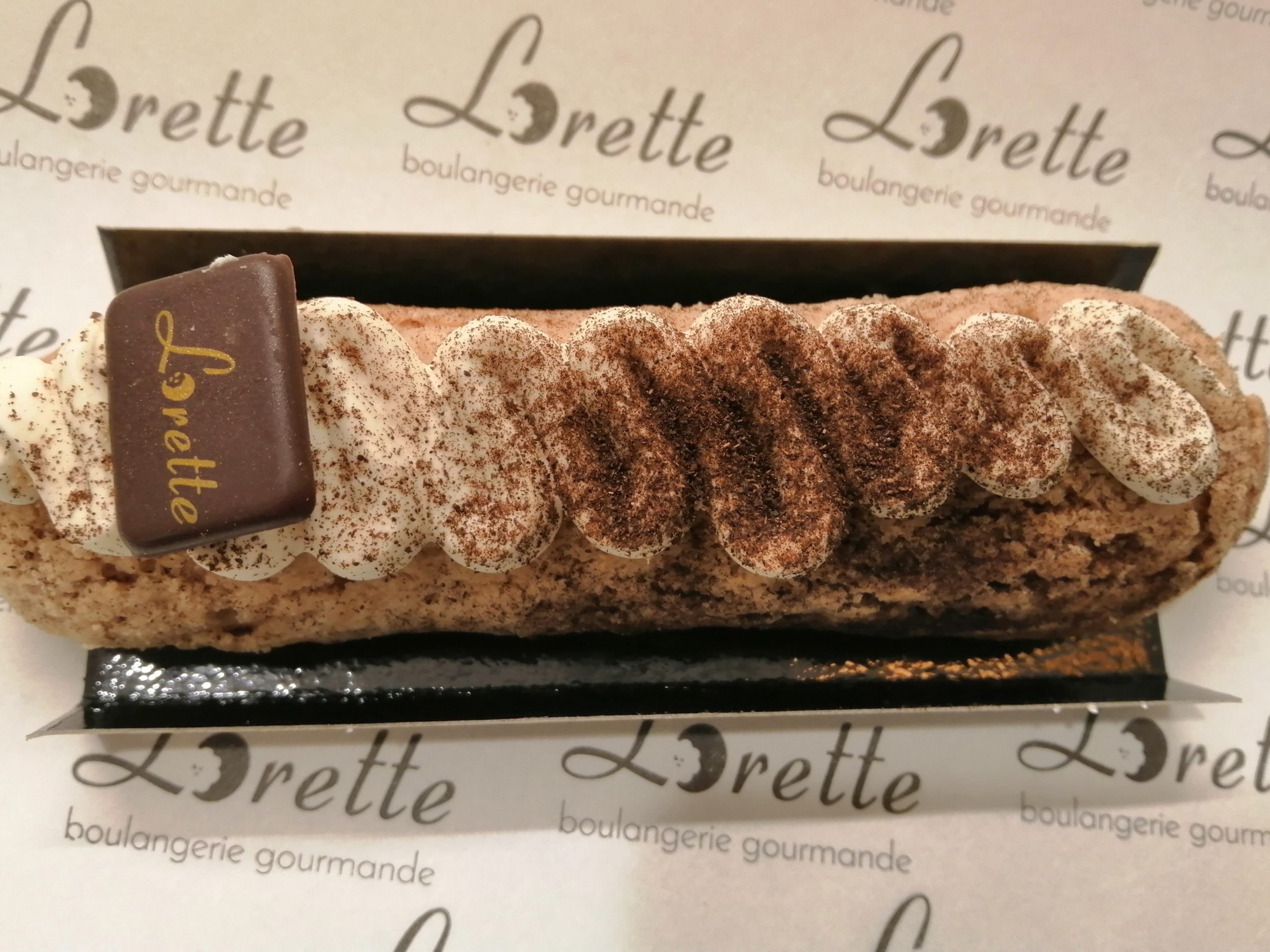 Eclair du mois poire & tonka