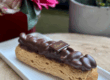 Eclair à la cacahuète de Lorette, boulangerie artisanale à Paris